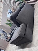 ZGAN XXL Ribstof U-Bank / Hoekbank - Bruin - 383cm, Ribstof grote u bank hoekbank donker grijs bruin plofbank, -, -, Hoekbank