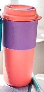 Tupperware Coffee On the Go Perzik 490ml nieuw, Ophalen of Verzenden, Nieuw, Beker of Kan