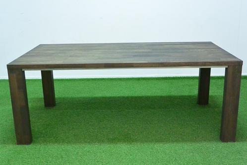 ZGANieuw! fraaie houten design eetkamertafel, Huis en Inrichting, Tafels | Eettafels, Zo goed als nieuw, 50 tot 100 cm, 50 tot 100 cm