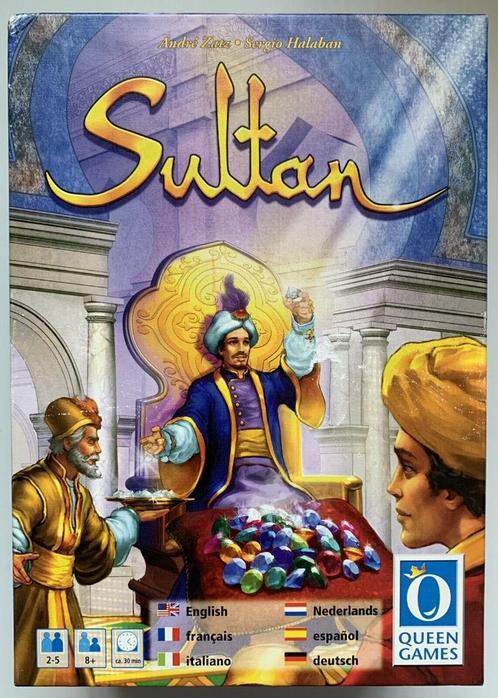 Sultan , nieuwstaat, Hobby en Vrije tijd, Gezelschapsspellen | Bordspellen, Zo goed als nieuw, Ophalen of Verzenden