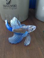 Swarovsk Blauwe i Siamese vecht vissen, Ophalen of Verzenden, Zo goed als nieuw, Figuurtje
