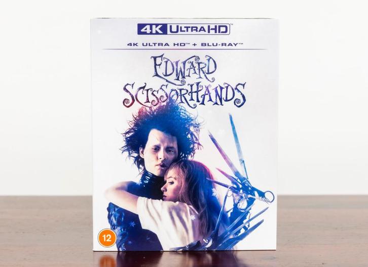 Edward Scissorhands 4K UHD + Blu-Ray (UK Import), Cd's en Dvd's, Blu-ray, Nieuw in verpakking, Science Fiction en Fantasy, Ophalen of Verzenden