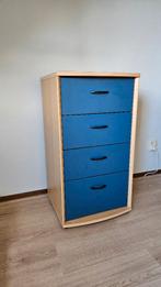 Ladenkastje met 4 lades, Huis en Inrichting, Kasten | Ladekasten, Ophalen, Gebruikt, 50 tot 100 cm, 3 of 4 laden