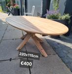 ▶Garden impressions tuintafel tamako ovaal 220x115cm NU €400, Ophalen, Nieuw