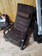 Comfortabele relaxstoel, Ophalen, Hout, Gebruikt, 75 tot 100 cm