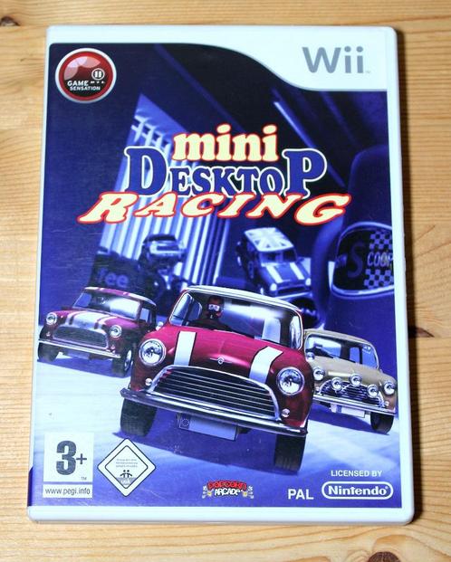 Popcorn - Mini Desktop Racing, Spelcomputers en Games, Games | Nintendo Wii, Gebruikt, Racen en Vliegen, 2 spelers, Vanaf 3 jaar