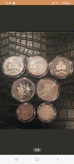 Zilveren munten nl antillen, Zilver, Ophalen of Verzenden, Koningin Juliana, Losse munt