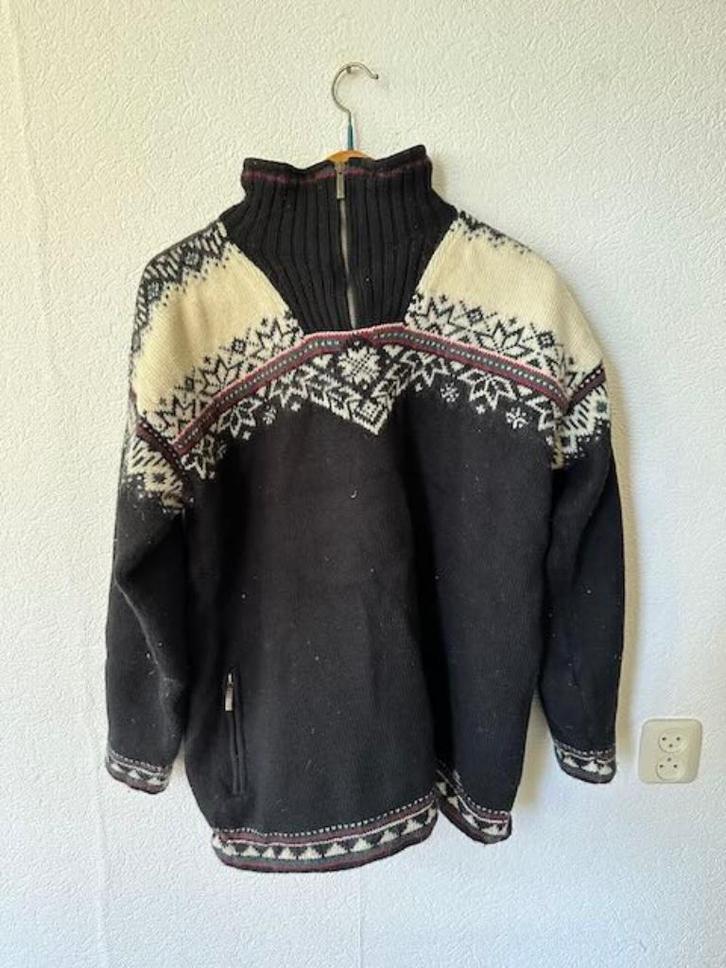 Dale of Norway, zware wollen trui, topkwaliteit XL, Kleding | Heren, Truien en Vesten, Zo goed als nieuw, Maat 56/58 (XL), Zwart