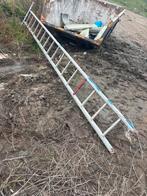 Ladder 16 spots., Doe-het-zelf en Verbouw, Ladders en Trappen, Ophalen, Gebruikt, Ladder, 4 meter of meer