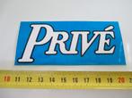 sticker PRIVÉ    weekblad, Ophalen, Zo goed als nieuw