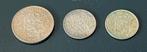 Zilveren 1/4 en 1/10 gulden uit Nederl. Indie, Ophalen of Verzenden, Overige landen, Setje, Zilver