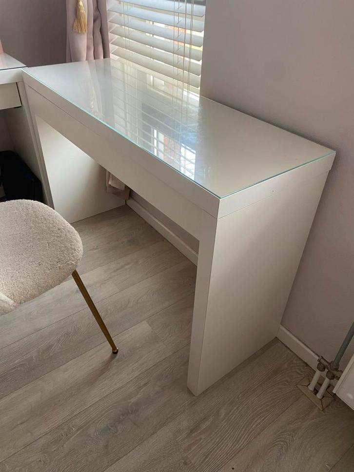 Malm Toilettafel Zo Goed Als Nieuw, Huis en Inrichting, Tafels | Kaptafels, Zo goed als nieuw, Minder dan 100 cm, 100 tot 150 cm