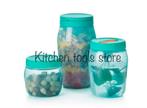 Tupperware set (3) universal jars voorraadpot bewaardoos, Ophalen of Verzenden, Nieuw, Bak of Kom