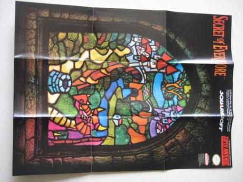 SNES Secret of Evermore, King Arthur Knights of Justice  map, Spelcomputers en Games, Games | Nintendo Super NES, Role Playing Game (Rpg)