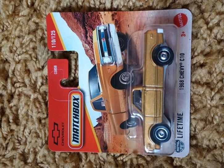 1968 Chevy C10 Pickup, Hobby en Vrije tijd, Modelauto's | Overige schalen, Nieuw, Auto, Ophalen of Verzenden