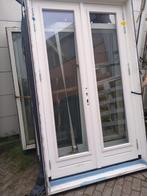 Kozijn met dubbele deuren, Ophalen, Glas, 120 cm of meer, 215 cm of meer