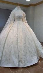 Prachtige Witte Trouwjurk, Ophalen of Verzenden, Zo goed als nieuw, Wit, Trouwjurk
