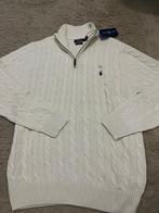 Polo Ralph Lauren Quarter Zip - Wol, Ophalen of Verzenden, Nieuw, Maat 56/58 (XL), Wit
