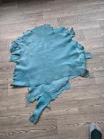 Kalfs leren huiden  (6 stuks), Blauw, Leer of Kunstleer, Nieuw, Ophalen of Verzenden