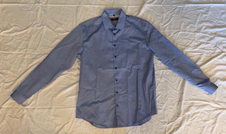 Seidensticker overhemd., Kleding | Heren, Overhemden, Nieuw, Halswijdte 43/44 (XL), Blauw, Ophalen of Verzenden