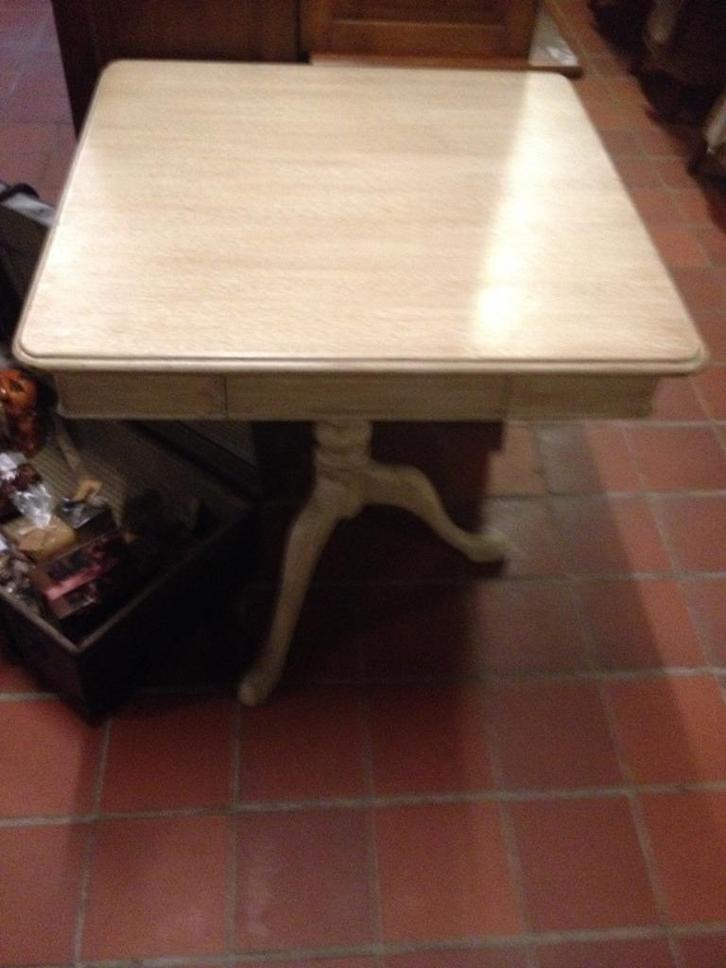 VIERKANTE BIJZETTAFEL OLD GREY 70x70 LAMPTAFEL Flamant, Huis en Inrichting, Woonaccessoires | Overige, Nieuw, Ophalen