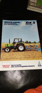 Deutz DX3 trekker folder oldtimer traktor schlepper, Ophalen of Verzenden