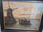 Oud schilderij, Ophalen