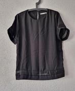 Nieuw zwarte top blouse Maat 50, Nieuw, Ophalen of Verzenden, Blouse of Tuniek, Zwart