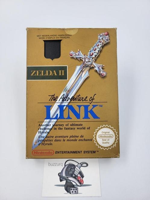 Zelda II The Adventure of Link - Nintendo NES - CIB FAH-1, Spelcomputers en Games, Games | Nintendo NES, Gebruikt, Avontuur en Actie