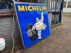 Vintage Michelin reclamebord - Lichtbak XL, Ophalen, Gebruikt, ., Lichtbak of (neon) lamp