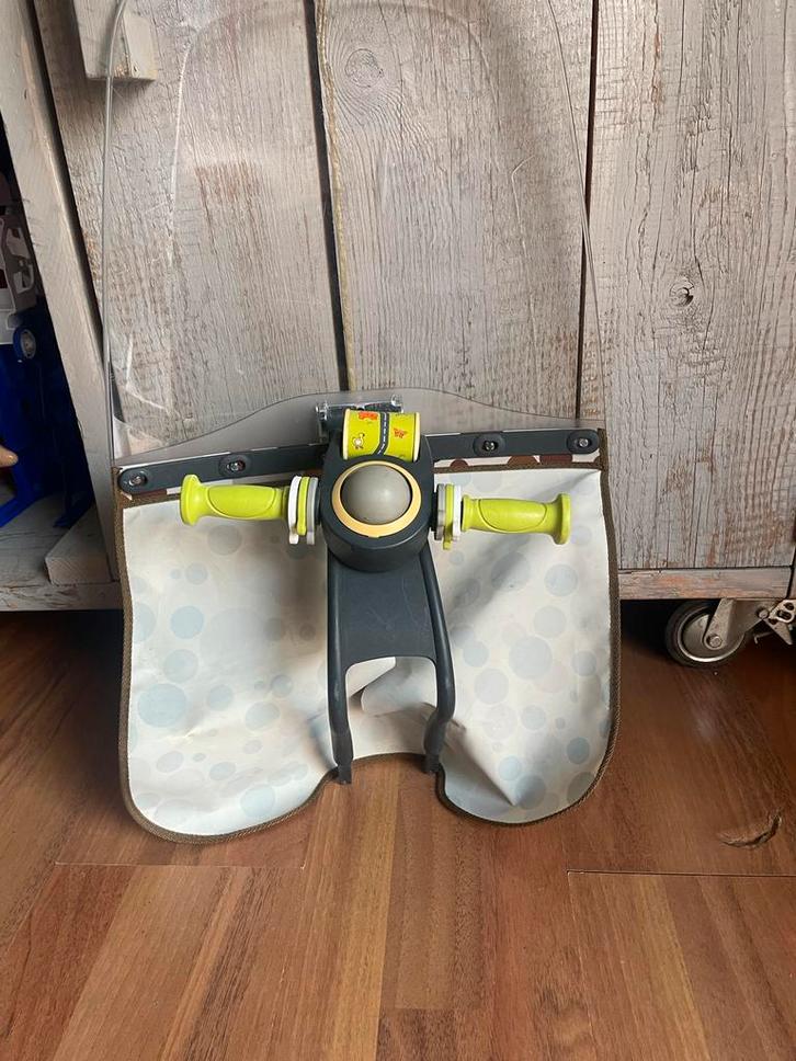 Compleet Kinderzitje Voorop, Fietsen en Brommers, Fietsaccessoires | Fietsstoeltjes, Gebruikt, Voorzitje, 9 t/m 18 kg, Voetsteuntjes