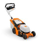 Stihl rma 443 tc grasmaaier zeer goede staat., Tuin en Terras, Grasmaaiers, Ophalen of Verzenden, Zo goed als nieuw