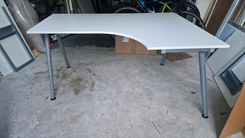 Ikea galant hoekbureau buro met extra onderdelen 160x120, Huis en Inrichting, Bureaus, Zo goed als nieuw, Ophalen