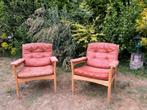 opknappers: Vintage Göte Möbler Fauteuils, Huis en Inrichting, Fauteuils, Ophalen, Gebruikt, Hout, Vintage design
