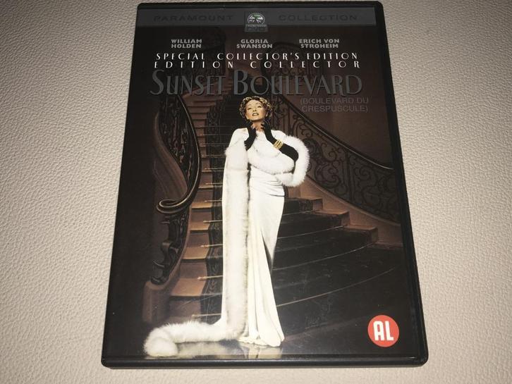Sunset Boulevard (1950) Billy Wilder, Cd's en Dvd's, Dvd's | Klassiekers, Zo goed als nieuw, Drama, 1940 tot 1960, Alle leeftijden