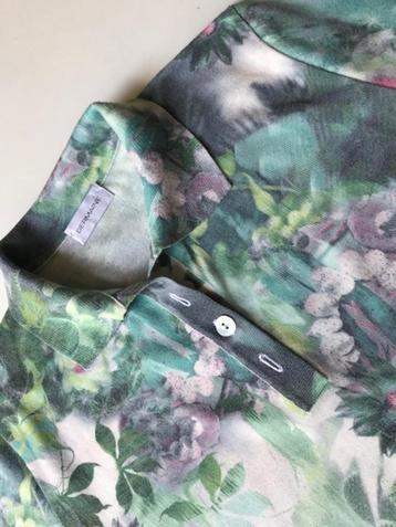 Germaine poloshirt met bloemmotief maat 40 beschikbaar voor biedingen