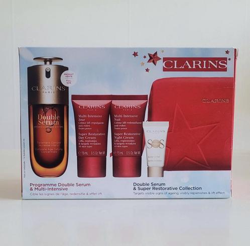 CLARINS Double Serum 50 ml. & Multi-Intensive set, Sieraden, Tassen en Uiterlijk, Uiterlijk | Gezichtsverzorging, Nieuw, Verzorging