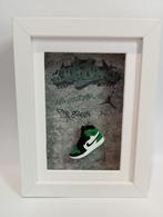 3D Decorative Framed Sneaker 'Air Jordan 1 OG Pine Green', Ophalen of Verzenden