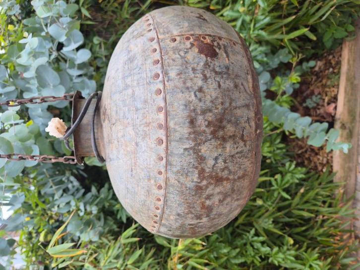 Waterkruik lamp uit India, Antiek en Kunst, Antiek | Lampen, Ophalen of Verzenden
