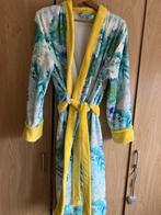 Fleece badjas met bloemenprint, Kleding | Dames, Huispakken, Ophalen of Verzenden, Zo goed als nieuw, Maat 42/44 (L), Overige kleuren