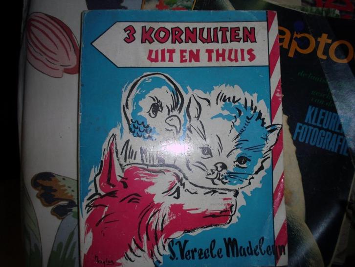 3 kornuiten uit en thuis  S.Verzele-Madeleyn. zeldzaam!, Antiek en Kunst, Antiek | Boeken en Bijbels, Verzenden
