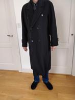 Donkerblauwe wollen kasjmier herenjas maat52, Ophalen of Verzenden, Zo goed als nieuw