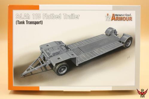 ROWASP | Special Armour 1/72 German Sd Ah 115 Flatbed Traile, Hobby en Vrije tijd, Modelbouw | Auto's en Voertuigen, Nieuw, Overige typen