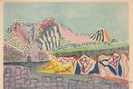 6 wat oudere Kunstkaarten van Werner Gilles 1894 *1961, Verzenden, 1940 tot 1960, Ongelopen, Sterren en Beroemdheden