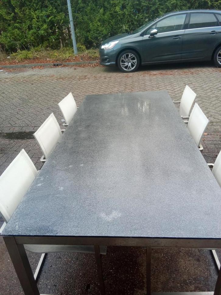 Bernstein Furniture Tuinset Compleet, Tuin en Terras, Tuintafels, Gebruikt, Rechthoekig, Metaal, Ophalen of Verzenden