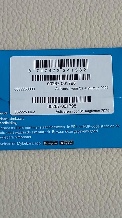 0622250003 《《 MOOI NUMMER, Telecommunicatie, Prepaidkaarten en Simkaarten, Nieuw, KPN, Ophalen of Verzenden