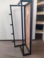 Mangohouten kapstok, Wandkapstok, Ophalen of Verzenden, Zo goed als nieuw, Minder dan 100 cm