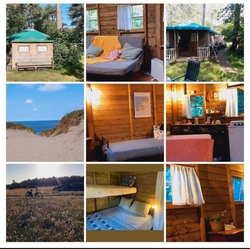 Te huur: Slingerlandhuisje camping Bakkum, Caravans en Kamperen, Verhuur