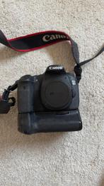 Canon EOS 60D Spiegelreflexcamera met battery grip, Gebruikt, Spiegelreflex, Canon, Ophalen of Verzenden