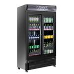 Horeca Glasdeur koelkast 1JAAR OUD, Ophalen, Zonder vriesvak, 200 liter of meer, 160 cm of meer